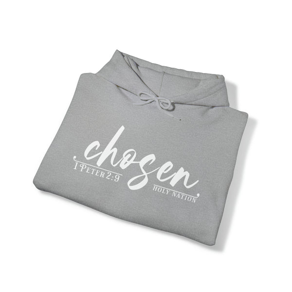 Chosen in Christ Hooded Sweatshirt | 1 Peter 2:9