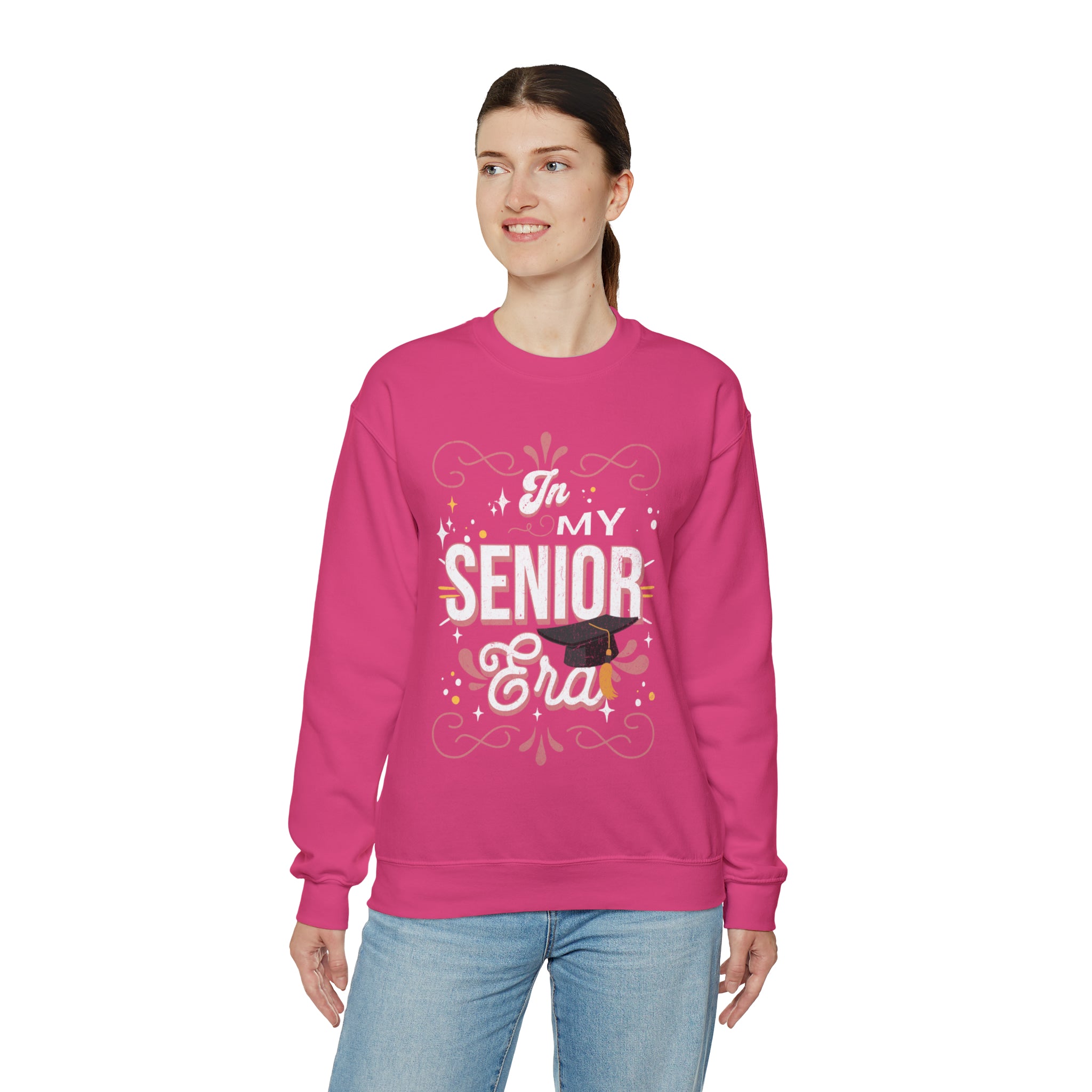 In My Senior Era 2024 Sweatshirt (pink)