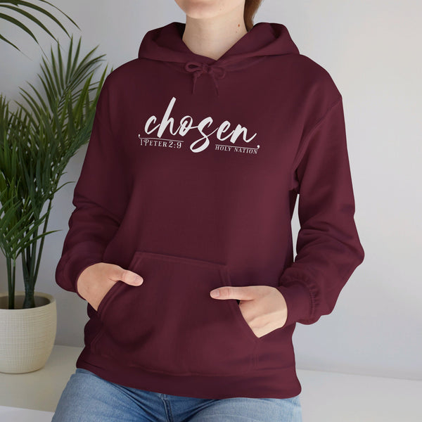 Chosen in Christ Hooded Sweatshirt | 1 Peter 2:8