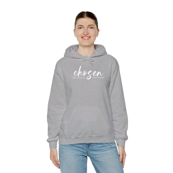 Chosen in Christ Hooded Sweatshirt | 1 Peter 2:8