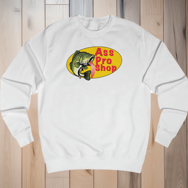 Ass Pro Shops Sweatshirt - white sweatshirt