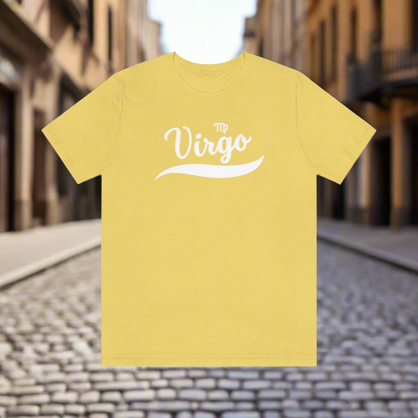 Yellow Virgo t-shirt 