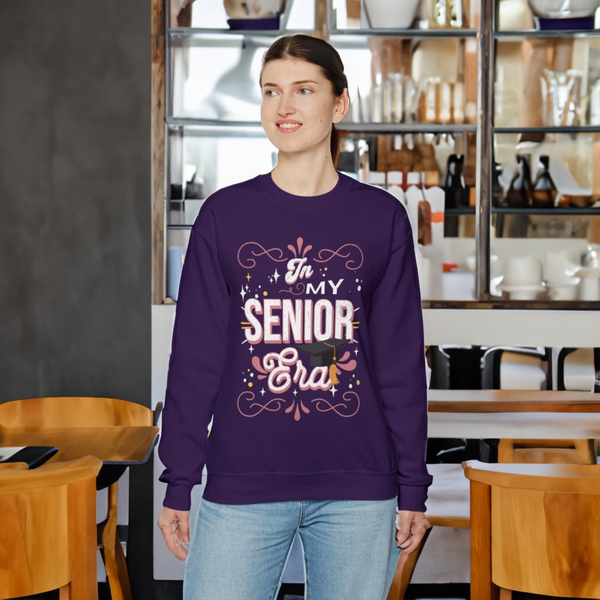 In My Senior Era 2024 Purple Sweatshirt