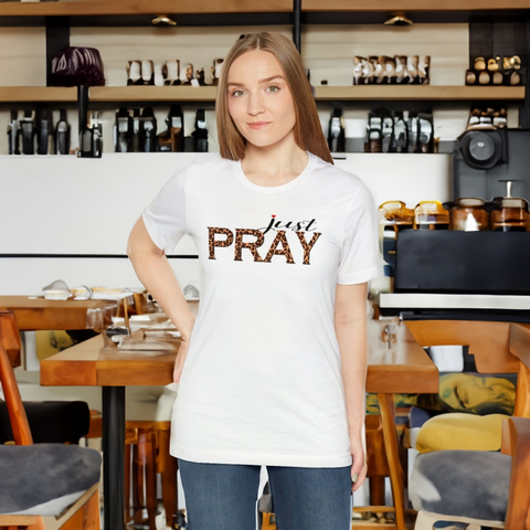 Pray Shirt, Christian T-Shirt, Christian Gifts For Women, Religious Shirt, Christian Shirt, Faith Shirt, Jesus Shirt, Christian Gift Women