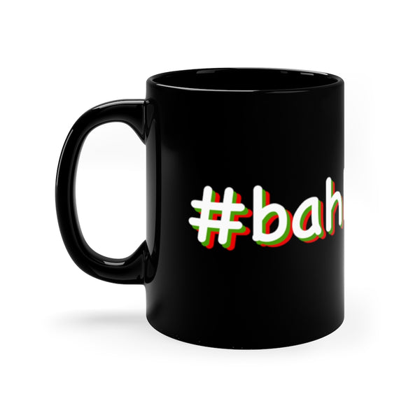 #bahhumbug Christmas cup | 11oz Black Christmas Mug
