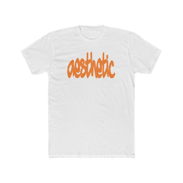 Aesthetic - Crew Shirt - Orange Splashed - The Illy Boutique