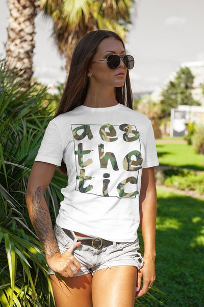 Aesthetic Sketched Unisex Short Sleeve Tee - The Illy Boutique