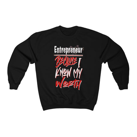 Entrepreneur | Know Your Worth Crewneck Sweatshirt