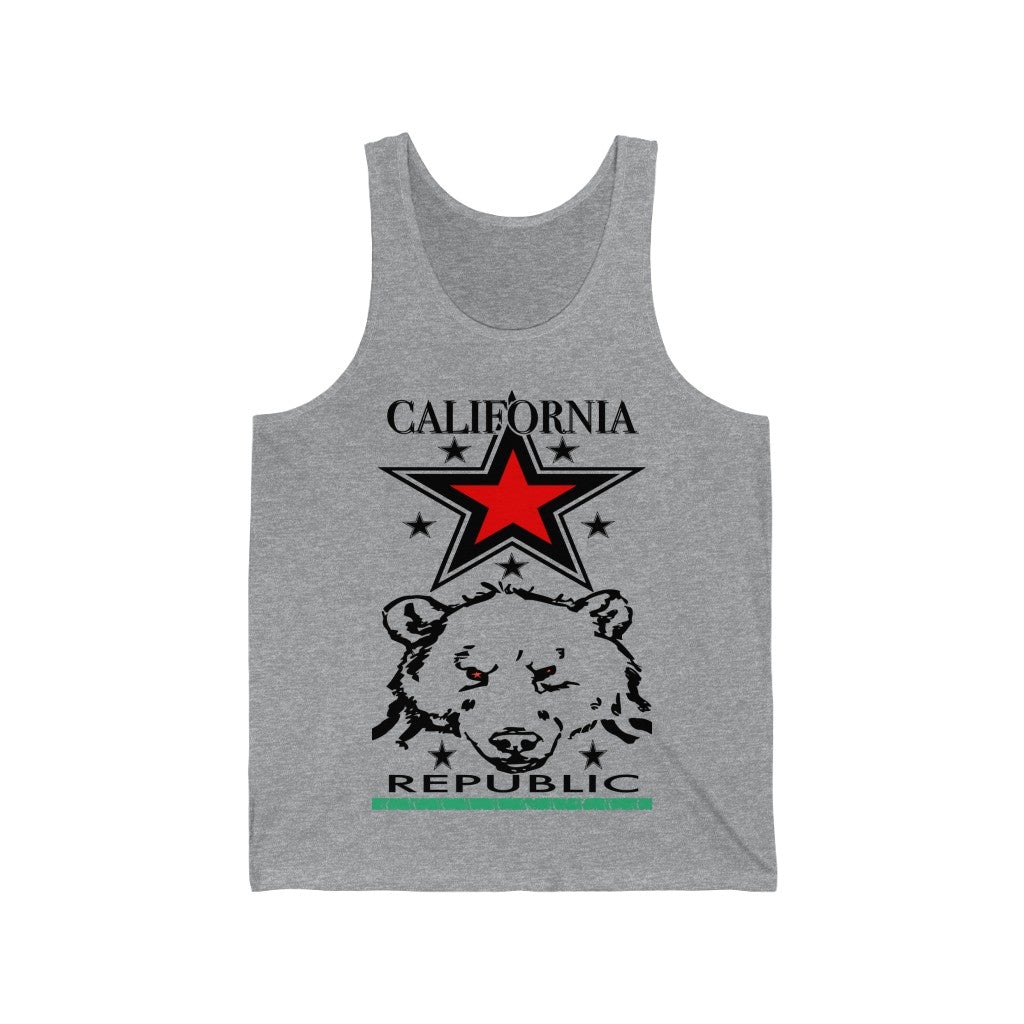 California Tank Top | Bear Face Tank Top | California Shirt, West Cost Tee, California Dreaming Tee, California Tshirt, Cali Shirt, Trendy California Shirt, California State - The Illy Boutique