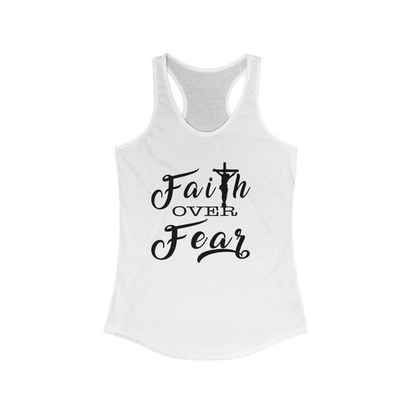 Faith Over Fear | Faith Over Fear Tank Top | Christian Shirts | Religious Shirt | Inspirational Christian Shirt | Motivational Shirt - The Illy Boutique