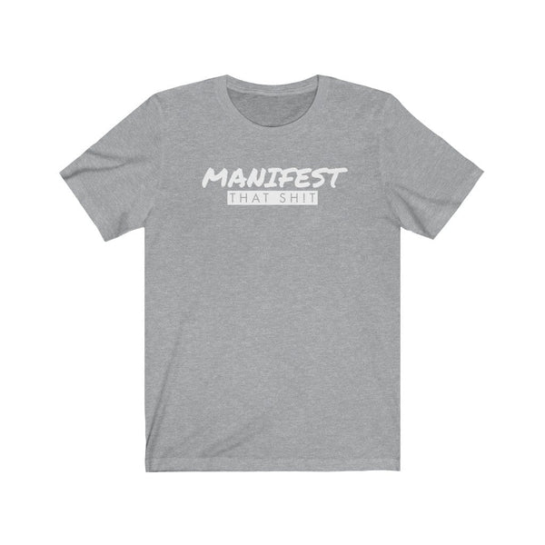 🧘‍♀️ Manifest That Shit | Manifest That Sh!t Shirt | Manifest Shirt | Womens Shirt White Font - The Illy Boutique