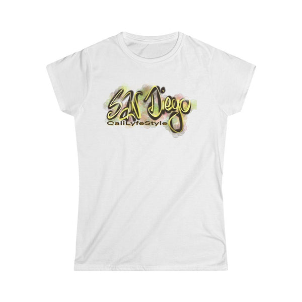 San Diego Tagged Women's Softstyle Tee - The Illy Boutique