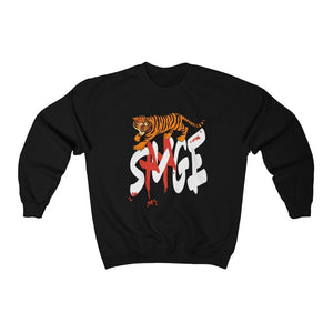 Savage Tiger Crewneck Sweatshirt - The Illy Boutique